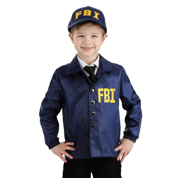 Toddler FBI Costume