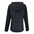 thumbnail image 3 of Women's Cutter & Buck  Black Cleveland Browns Rainier Primaloft Eco Hybrid Full-Zip Jacket, 3 of 3