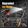 thumbnail image 4 of A20 Electric Dirt Bike for Adults, 20*4.0 Fat Tire E-Mountain Bicycle with 28 MPH, 500W Motor 48V 18.2Ah 7-Speed UL2849, LCD Display with NFC Unlock, 4 of 6