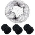 thumbnail image 1 of Hairnet Hair Bun, 100 Pieces Invisible Hairnets, 20 Inch Mesh, 1 of 3