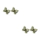thumbnail image 4 of Cierre de bolso Advancent 2 piezas en forma de insecto Bronce, 4 of 6