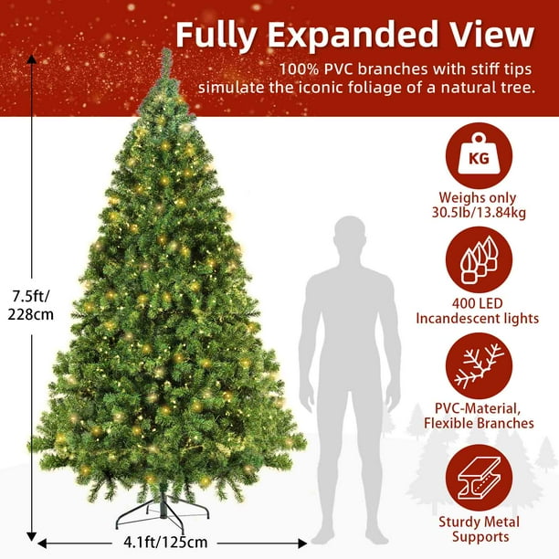 What Does a 7Ft Artificial Christmas Tree Weigh: Surprising Facts Revealed