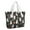 Costumed Ghost Halloween, variant on Tote Bag for Women - Colorful Mexican Elements Shoulder Bag - Large Utility Work Duffle Bag with Zipper Handbag for Travel, Work, Sprots