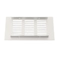 thumbnail image 1 of Grille d'Aération en Aluminium 80*150-400mm Argentée avec Ventilation, 1 of 9