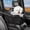 Black, variant on Comfortable Central Console Dog Car Seat, Portable Cozy Booster Car Seat, Deluxe Pet Car Seat for Dogs & Cats with Safety Harness, Breathable Mesh & Soft Padding - for Safe & Comfortable Trave