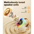 thumbnail image 3 of Mini Karaoke Machine Speaker for Kids Adults, Portable Bluetooth with 1 or 2 Wireless Microphones, Children's Day Birthday Gift Ideas for Toys for Teens Boys and Girls Aged 4, 5, 6, 7, 8, 9, 10, 12+, 3 of 17