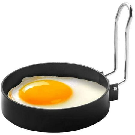 

Fried Egg Ring Round Stainless Steel Egg Cooking Ring Non-stick Pancake Mold Tool Cooking Tool for Cooking Fried Egg Sandwiches 2pcs