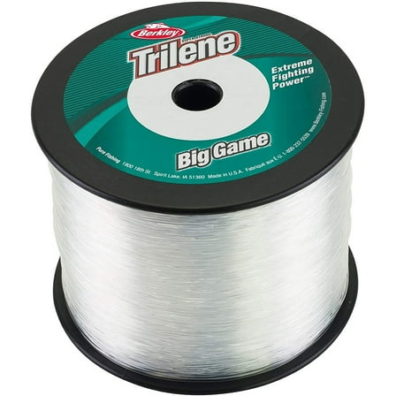 Berkley Trilene® Big Game™ Monofilament Fishing Line, Clear, 8 lb Test Strength, 1700 yd