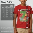 thumbnail image 5 of Boy's Pokemon It's My 7th Birthday Starters Graphic Tee Red Large, 5 of 9
