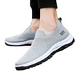 thumbnail image 3 of Sngxgn Men's Walking Shoes Lightweight Sneakers Casual Shoes(Grey,41), 3 of 6