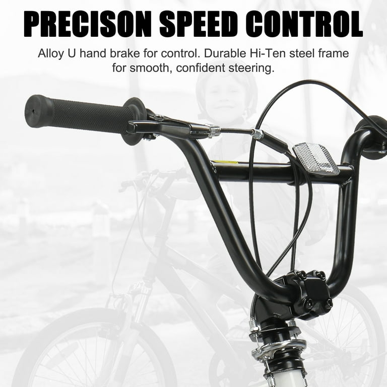 Ktaxon 20in BMX Bike, Beginner Trick Bicycle with Hi-Ten