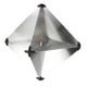 thumbnail image 2 of Radar Reflectors, Handware 340x340x470mm Marine Radar Reflector Rustproof  For Modification ANGGREK Marine Radar Reflector, 2 of 8