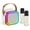 white karaoke, variant on Mini karaoke machine with 2 microphones, wireless BT speaker,Bluetooth Speaker with LED Nightlight, Bluetooth party Pink karaoke