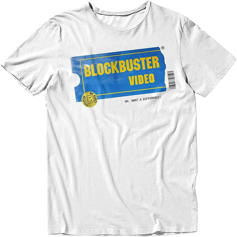 lovgivning gammelklog Blacken Blockbuster Mens Video Store Shirt Video Vintage Tee - Walmart.com
