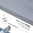 thumbnail image 5 of Casabay 2-Step Ladder with Anti-Slip Pedal, Foldable Step Stool with Solid Triangular Structure & 800 Lbs Sturdy Steel Ladder for Home, Kitchen, Garage, Grey, 5 of 7