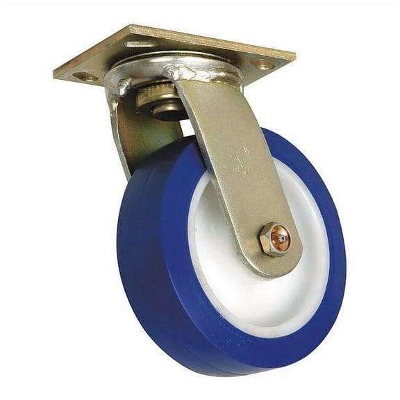 Manufacturer Varies Swivel Plate Caster,Poly,8 in.,900 lb. 1NUX7