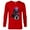 New Red, variant on Marvel Black Panther Wakanda Tech Suit and Panther Mask Icon - Long Sleeve T-Shirt for Men - Customized-White