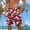 Wine, variant on Viikei Men's Athletic Shorts with Pockets,Men Casual Fashion Print Shorts with Pockets Elastic Waist Beach Pants Dark Blue S