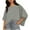 Gray, variant on Jewelreauty Summer Womens Oversized Crewneck Shirts Batwing Short Sleeve Loose Tops Casual Solid Pullover Tee (L, Pink)