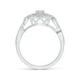 thumbnail image 2 of ANGARA Natural Diamond Engagement Ring in 14K White Gold for Women (Size-3.4mm| Color-I-J| Clarity-I1-I2) | April Birthstone, Anniversary, Jewelry Gift for Women | Natural Diamond Ring, 2 of 8