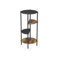 thumbnail image 3 of Side Table. End Table Living Room. Bedside Table or Night Stand. Small Entry Table. Easy To Assemble. Reclaimed Wood Look, 3 of 4