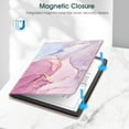 thumbnail image 5 of Fintie Case for Kindle Scribe 10.2 Inch (2022 Released) - Lightweight slimshell Premium PU Leather Folio Cover Auto Sleep/Wake with Pen Holder, Dreamy Marble, 5 of 8