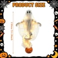 thumbnail image 4 of Swirling Ghost Pumpkin Yard Lamp,LED Light Outdoor Halloween Decoration,51.18 inch,Warm Led Glow Design,Outdoor Halloween Decorations for Porch Yard Garden Lawn Displays, 4 of 8