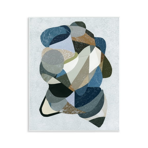 Stupell Industries Fluid Movement Geometrics Geometric Painting Unframed Art Print Wall Art, 11 x 14