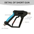 thumbnail image 4 of Pistola de Lavadora de Alta Presión, Pistola Corta de Lavadora de Potencia Conector Rápido de 1/4 de Pulgada, Entrada Masculina M22-14 mm Para Lavado de Autos de Cañón de, 4 of 6