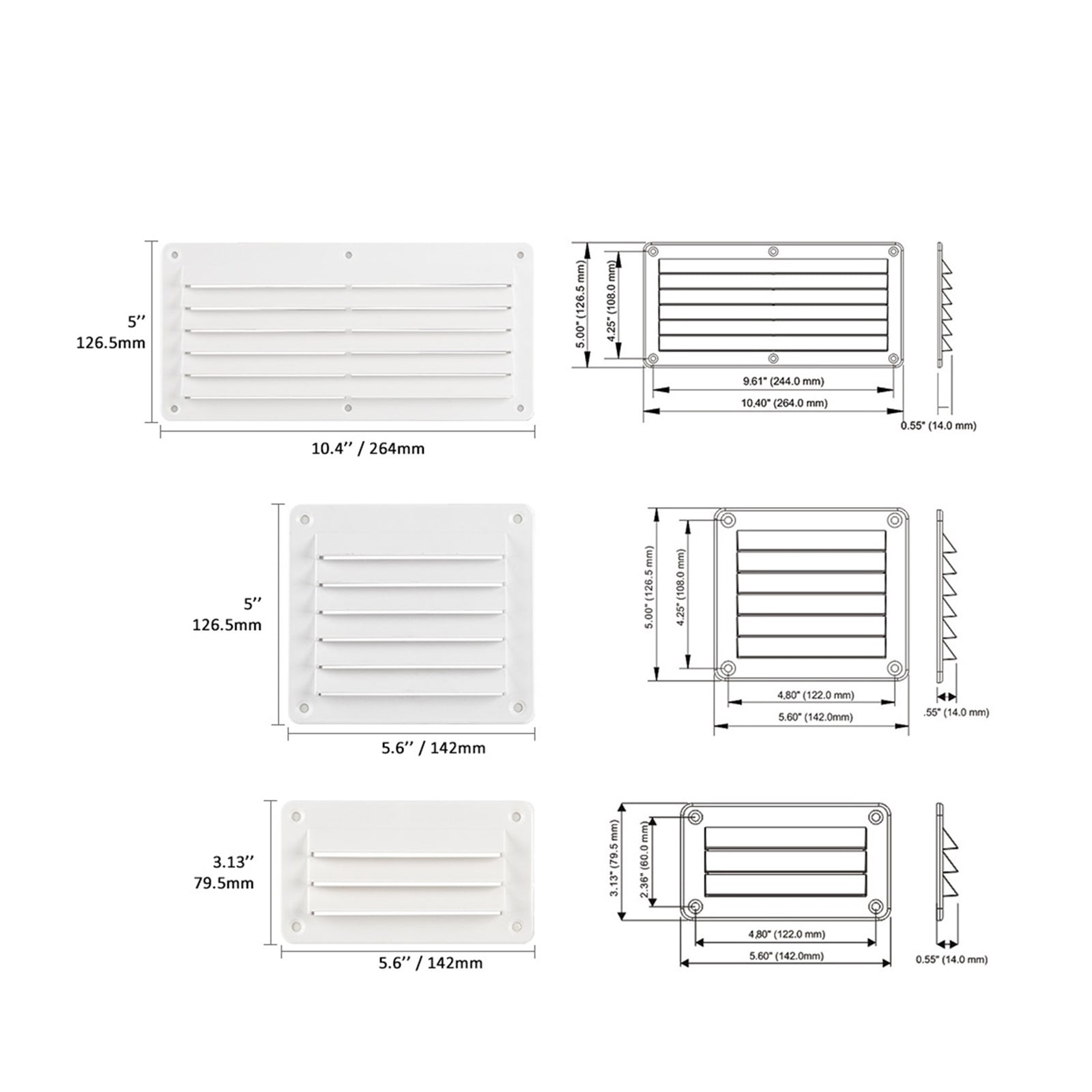 RV Louver Exhaust Fan Waterproof Plastic Air Vent Outlet For Motorhome RV Caravan Camper Accessories Vents Perforated Sheet
--------
,Car Accessories