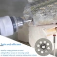 thumbnail image 2 of Pack Of 25 Diamonds Cutting Discs 22mm For Dremels Rotary Tool Diamonds Disc Set With 4 Mandrels For Stone Glass Tile, 2 of 5