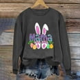 thumbnail image 4 of EGNMCR Easter T-Shirt Imprimé T-Shirts Graphiques pour Femmes Chemises pour Femmes T-Shirt à Col Rond pour Femmes Easter Imprimé Haut à Manches Longues Chandails T-Shirts pour Femmes, 4 of 4