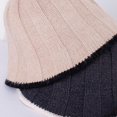 thumbnail image 2 of CoCopeaunts Winter Bucket Hats for Women Foldable Warm Fisherman Hats Fashion Solid Color Stripe Knitting Hat Camping Hiking, 2 of 8