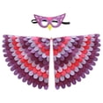 thumbnail image 3 of Máscara de alas para niños, disfraz de cosplay, disfraz infantil para fiesta, accesorios de fotos de Halloween Estilo F, 3 of 6