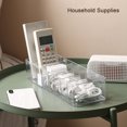 thumbnail image 4 of Cable Case Space Saving Wires Container Craftsmanship Earphone Containing Wire Organizer Management Bin Anti-dust Storage Box 25*8*4.5cm S, 4 of 7
