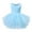 Sky Blue, variant on TAIAOJING Toddler Child Tutu Dress For Performance And Personality Sleeveless Dress For Girls Relaxed Fit 3-4Y