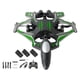 thumbnail image 5 of Avión teledirigido de control remoto, fácil de controlar, con helicóptero de juguete ligero para adolescentes, principiantes, adultos y niños, regalo Batería verde 3, 5 of 8