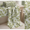 thumbnail image 6 of Soimoi White Cotton Cambric Fabric Cucumber Vegetable Print Fabric by the Yard 56 Inch Wide, 6 of 7
