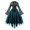 H-Blue407, variant on Dresses For Women Fashion Gothic Style 1950s Vintage Midi Dress Croset Long Flare Sleeve A-Line Party Dress Solid Color Festival Clothing