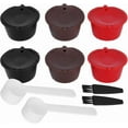 thumbnail image 1 of 3pcs Reusable Coffee Capsule PP Plastic Reusable Capsules for Coffee Machine, 1 of 8