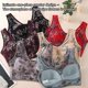 thumbnail image 3 of Ice Silk Lace Cooling Comfort Bra, Lace Buttonless Comfortable Bra, 3 of 5