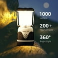 thumbnail image 3 of Lepro Camping Lantern, 1000 Lumen Camping Lights Battery Powered, Dimmable Warm White and Daylight Modes, Lantern and Flashlight for Power Cuts, Emergency Lighting, Hiking, Fishing, White, 3 of 10
