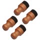 thumbnail image 3 of Aplicador de aceite y cera para tablas de cortar, aplicador redondo de madera para tablas de cortar de madera, bloques de carnicero, cubiertos, 4 piezas, 3 of 5