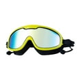 thumbnail image 4 of Gafas de natación impermeables de moda para piscina, snorkel y exteriores. Negro Amarillo, 4 of 8