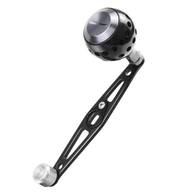Bouton de Distribution d'Appâts Poignée en Alliage d'Aluminium pour Lanceur d'Appâts Poignée de Moulinet Pièces de Rechange 8x5mm Trous