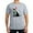 Heather Gray, variant on CafePress - Christmas Black Lab Holiday Dog Men's Classic T Sh - Fitted T-Shirt, Vintage Fit Soft Cotton Tee