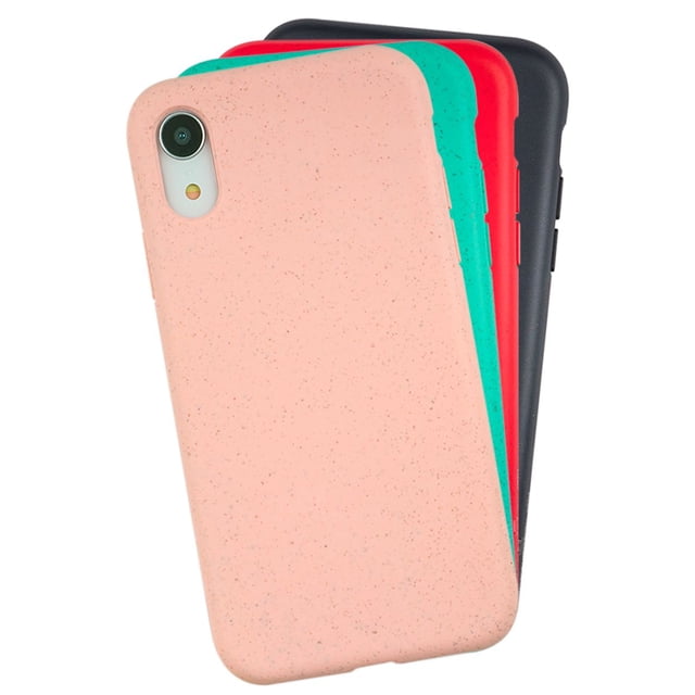 Funda para iPhone XR, Case InstaCase Biodegradable Menta EcoFriendly iPhone XR, Protector para iPhone XR Biodegradables