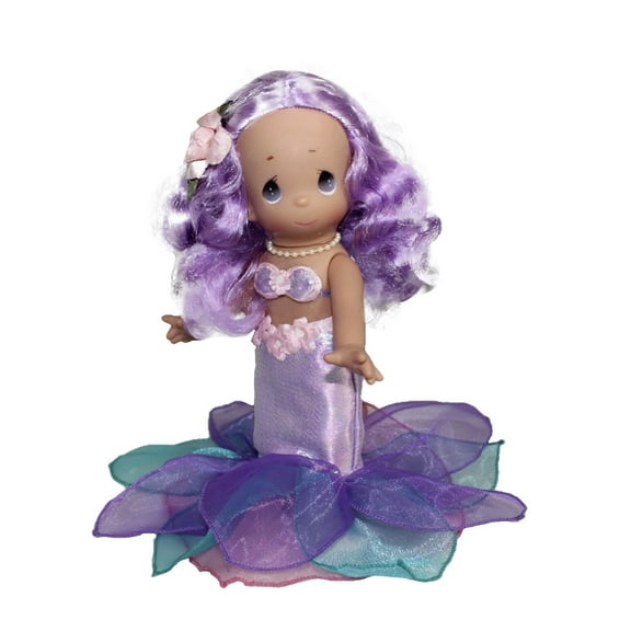 Precious Moments Mermaid Wishes & Starfish Kisses - Purple - 9 Inch Doll