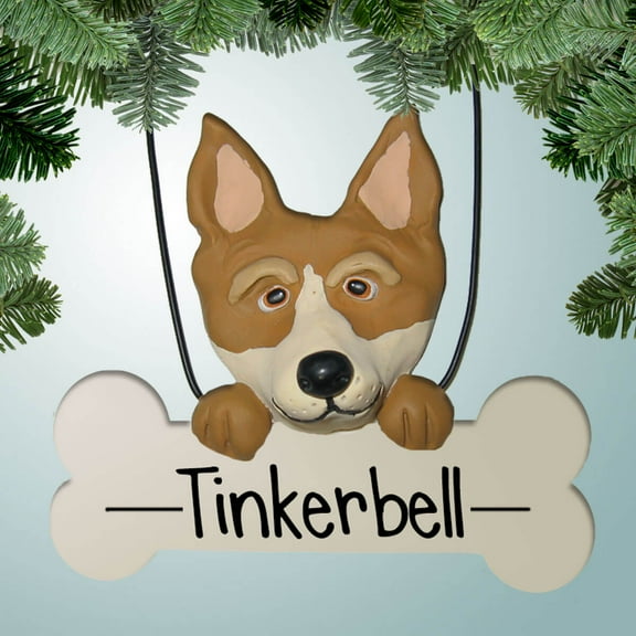 Chihuahua Dog on Bone - Personalized Christmas Ornament - Perfect Stocking Stuffer - Great Gift Ideas