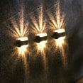 thumbnail image 3 of Summer Clearance! Uhuya Solar Lights for Outside, 4PCS Solar Light Outdoor Decoration Courtyard Wall Light Outdoor Night Light B, 3 of 4